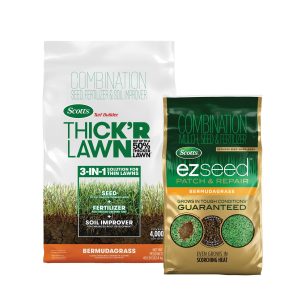 Scotts® Turf Builder® Thick'R Lawn® Bermudagrass, 40 lbs. and Scotts® EZ Seed® Patch & Repair Bermudagrass, 10 lbs. Bundle